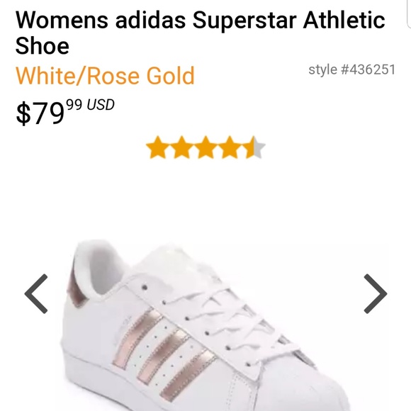 rose gold adidas